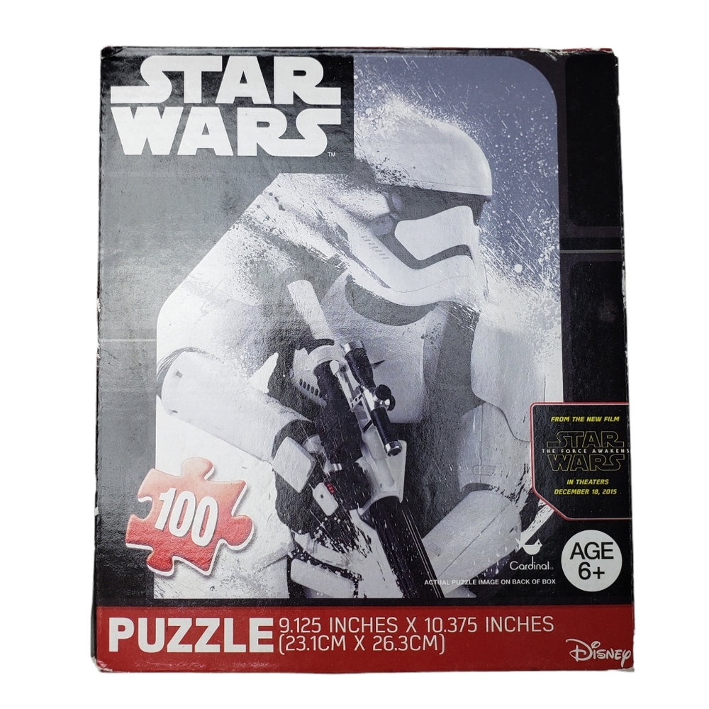 Disney STAR WARS 100 Piece Jigsaw Puzzle (2015, SEALED) by Cardinal
